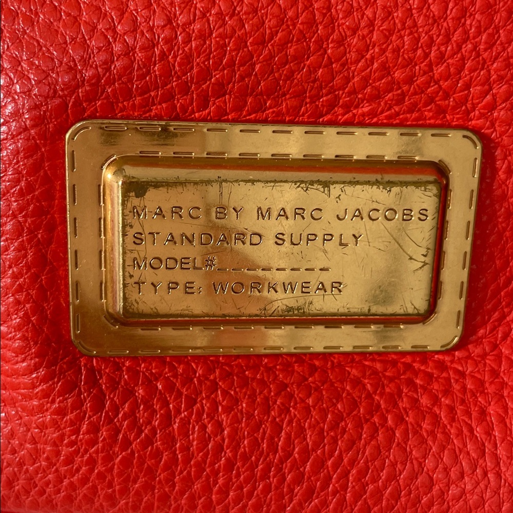Marc by Marc Jacobs orange red crossbody bag - Picture 5 of 7